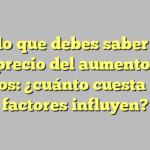 Todo lo que debes saber sobre el precio del aumento de glúteos: ¿cuánto cuesta y qué factores influyen?