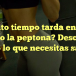 ¿Cuánto tiempo tarda en hacer efecto la peptona? Descubre todo lo que necesitas saber