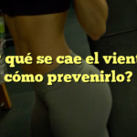 ¿Por qué se cae el vientre y cómo prevenirlo?