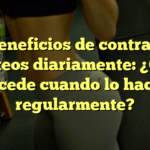 Los beneficios de contraer los glúteos diariamente: ¿Qué sucede cuando lo haces regularmente?