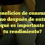 Los beneficios de consumir un plátano después de entrenar: ¿Por qué es importante para tu rendimiento?