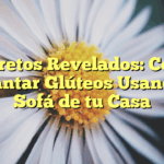 Secretos Revelados: Cómo Levantar Glúteos Usando el Sofá de tu Casa