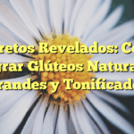 Secretos Revelados: Cómo Lograr Glúteos Naturales Grandes y Tonificados